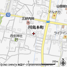 香川県高松市川島本町453-4周辺の地図