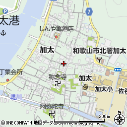 和歌山県和歌山市加太1415周辺の地図
