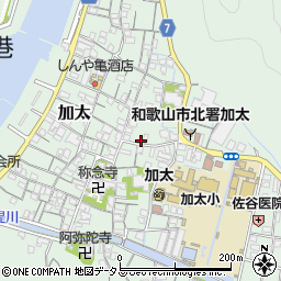 和歌山県和歌山市加太1399周辺の地図