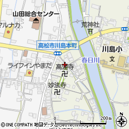香川県高松市川島東町880-3周辺の地図