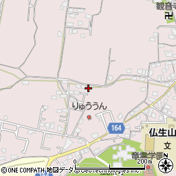 香川県高松市仏生山町周辺の地図
