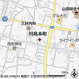 香川県高松市川島本町450周辺の地図