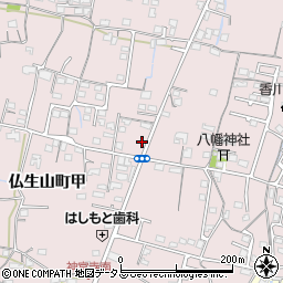 香川県高松市仏生山町1813周辺の地図