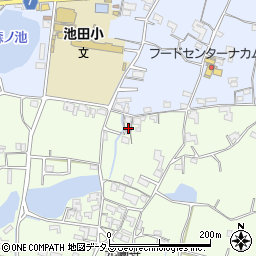 和歌山県紀の川市古和田589周辺の地図