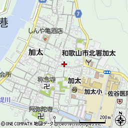和歌山県和歌山市加太1400周辺の地図