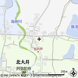 和歌山県紀の川市北大井94周辺の地図