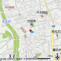 和歌山県紀の川市名手市場1456周辺の地図