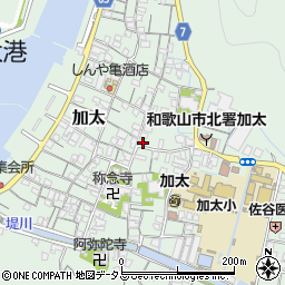 和歌山県和歌山市加太1401周辺の地図