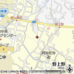 和歌山県岩出市野上野56周辺の地図