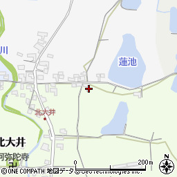 和歌山県紀の川市北大井105周辺の地図