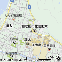 和歌山県和歌山市加太1388周辺の地図