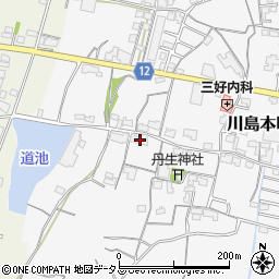 香川県高松市川島本町580周辺の地図