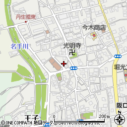 和歌山県紀の川市名手市場1455周辺の地図