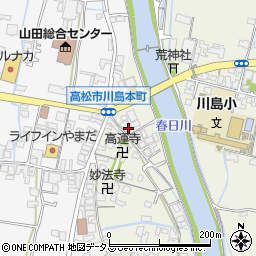 香川県高松市川島東町881周辺の地図