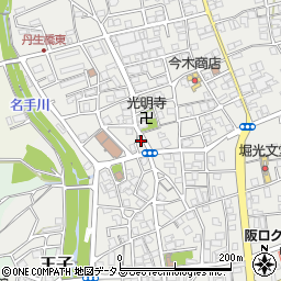 和歌山県紀の川市名手市場1451周辺の地図