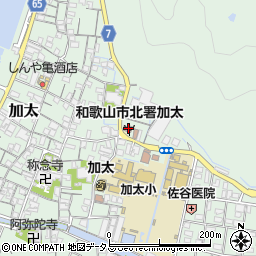 和歌山県和歌山市加太1207周辺の地図