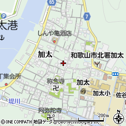 和歌山県和歌山市加太1409周辺の地図