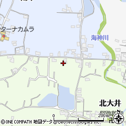 和歌山県紀の川市北大井399周辺の地図
