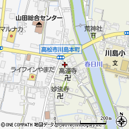 香川県高松市川島東町880周辺の地図