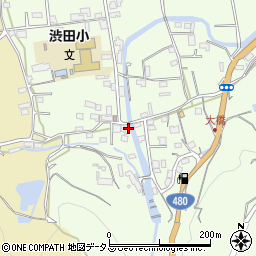 和歌山県伊都郡かつらぎ町東渋田217周辺の地図