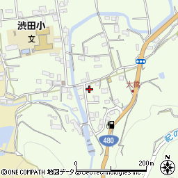 和歌山県伊都郡かつらぎ町東渋田289周辺の地図