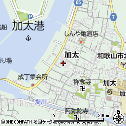 和歌山県和歌山市加太1336周辺の地図