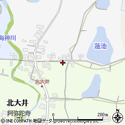 和歌山県紀の川市北大井103周辺の地図
