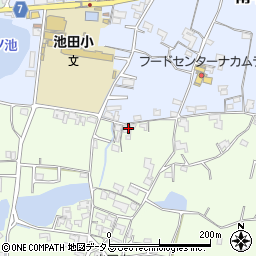 和歌山県紀の川市古和田592周辺の地図