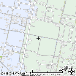 香川県木田郡三木町平木周辺の地図