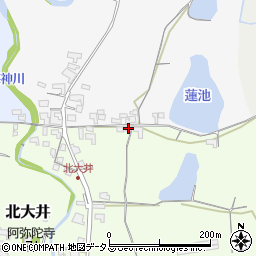 和歌山県紀の川市北大井104周辺の地図