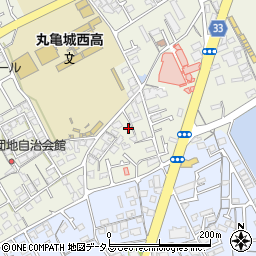 香川県丸亀市津森町235周辺の地図