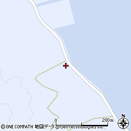 愛媛県越智郡上島町岩城4973周辺の地図