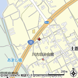 香川県丸亀市土器町西2丁目948周辺の地図