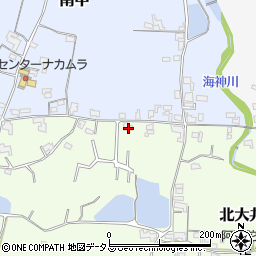 和歌山県紀の川市北大井399-11周辺の地図