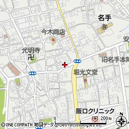 和歌山県紀の川市名手市場1431周辺の地図