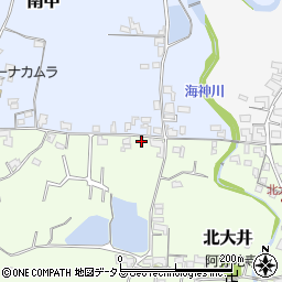 和歌山県紀の川市北大井397周辺の地図