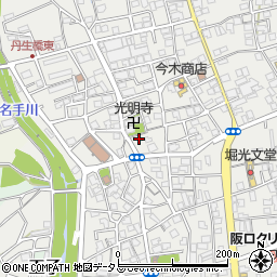 和歌山県紀の川市名手市場1446周辺の地図