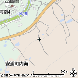 広島県呉市安浦町大字内海4170周辺の地図