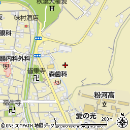 和歌山県紀の川市粉河周辺の地図