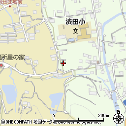 和歌山県伊都郡かつらぎ町東渋田165周辺の地図