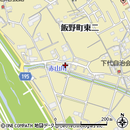 香川県丸亀市飯野町東二1277周辺の地図