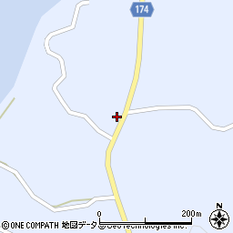 愛媛県越智郡上島町岩城4510周辺の地図