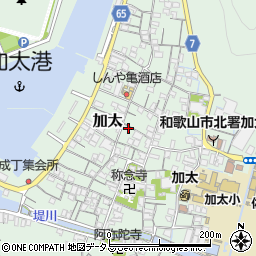 和歌山県和歌山市加太1438周辺の地図