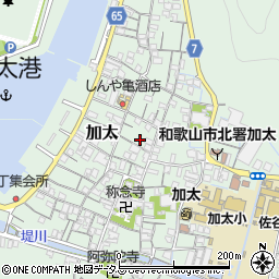 和歌山県和歌山市加太1426周辺の地図