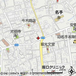 和歌山県紀の川市名手市場1430周辺の地図