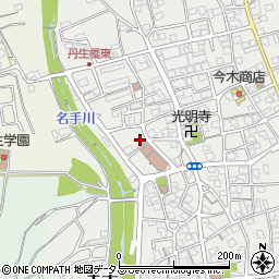 和歌山県紀の川市名手市場1385周辺の地図