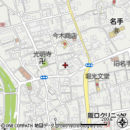 和歌山県紀の川市名手市場1427周辺の地図