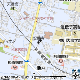香川県木田郡三木町池戸2892周辺の地図