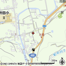 和歌山県伊都郡かつらぎ町東渋田283周辺の地図