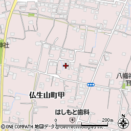 香川県高松市仏生山町1824周辺の地図